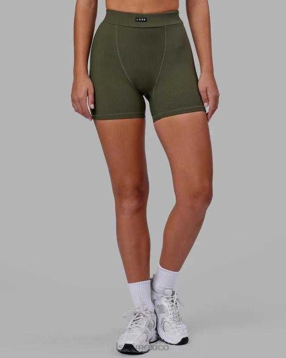 vitalize medio corto de canalé - noche del bosque mujer LSKD VP42D524 vestir