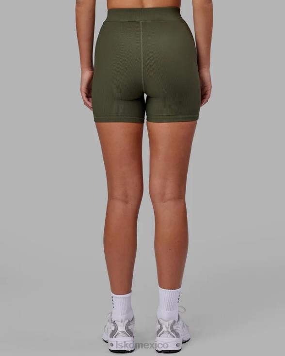 vitalize medio corto de canalé - noche del bosque mujer LSKD VP42D524 vestir