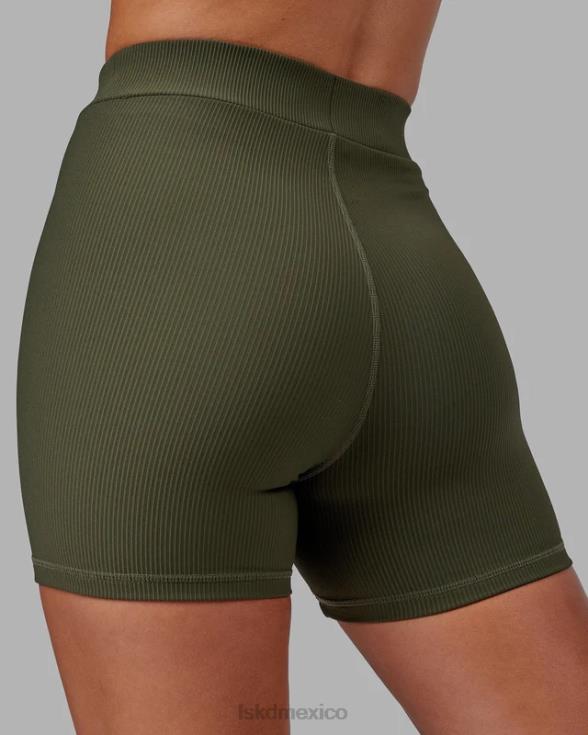 vitalize medio corto de canalé - noche del bosque mujer LSKD VP42D524 vestir