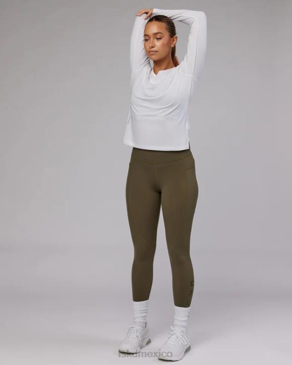 Camiseta Perform vaporflx ls - marga blanca mujer LSKD VP42D285 vestir