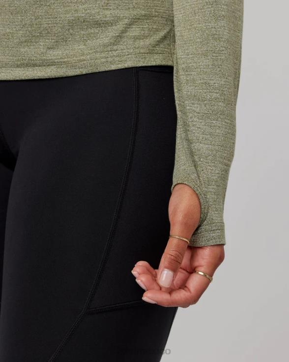 Camiseta Perform vaporflx ls - marga oliva mujer LSKD VP42D304 vestir