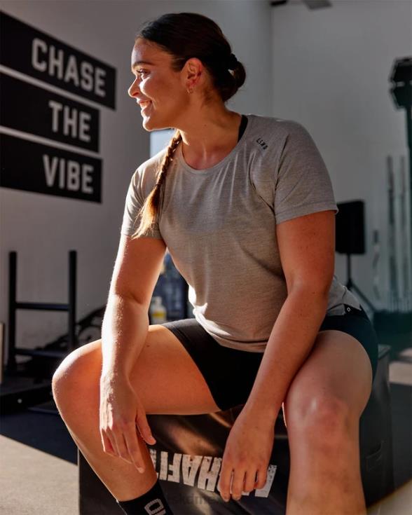 Camiseta Perform vaporflx - lt gris marga mujer LSKD VP42D233 vestir