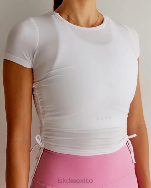 Camiseta corta Kick On - Blanco mujer LSKD VP42D266 vestir