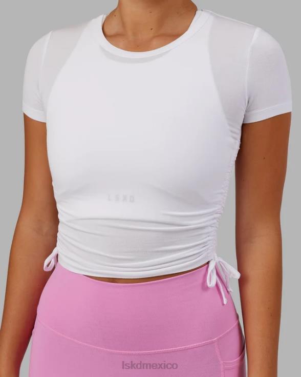 Camiseta corta Kick On - Blanco mujer LSKD VP42D266 vestir