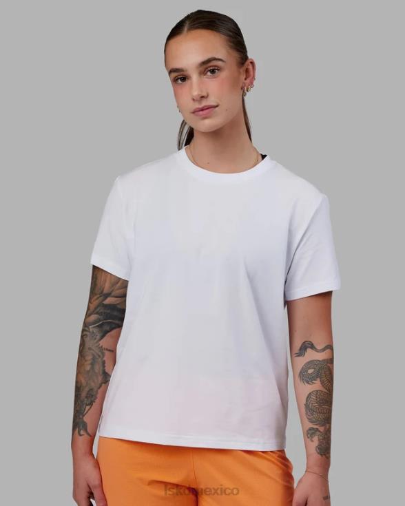 Camiseta love the run flxcotton - blanco-negro mujer LSKD VP42D279 vestir