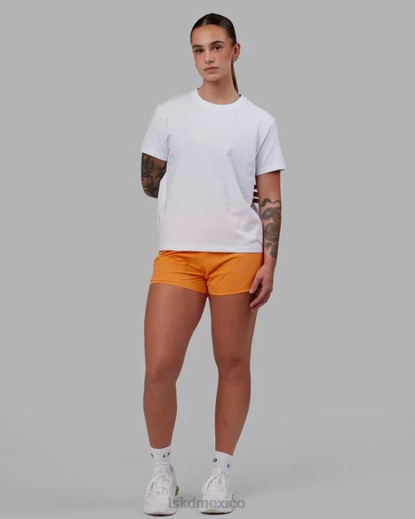 Camiseta love the run flxcotton - blanco-negro mujer LSKD VP42D279 vestir