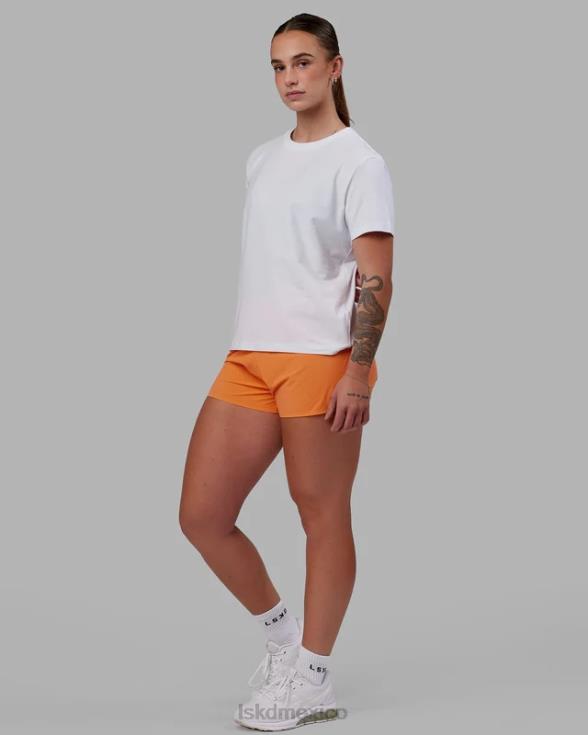 Camiseta love the run flxcotton - blanco-negro mujer LSKD VP42D279 vestir