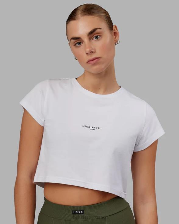 Camiseta para bebé Front Runner - Blanco mujer LSKD VP42D221 vestir