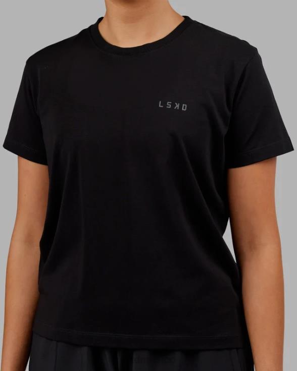 Camiseta pimaflx de lujo - negro mujer LSKD VP42D293 vestir