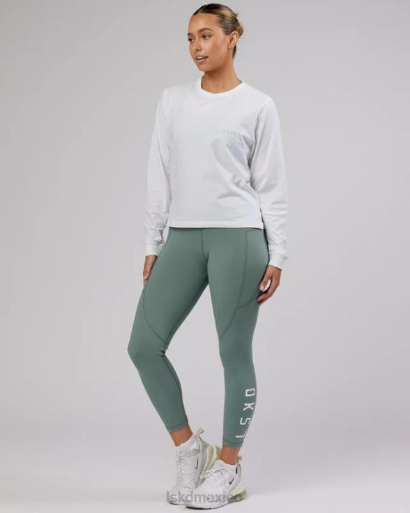 Camiseta pimaflx ls de lujo - blanco mujer LSKD VP42D291 vestir