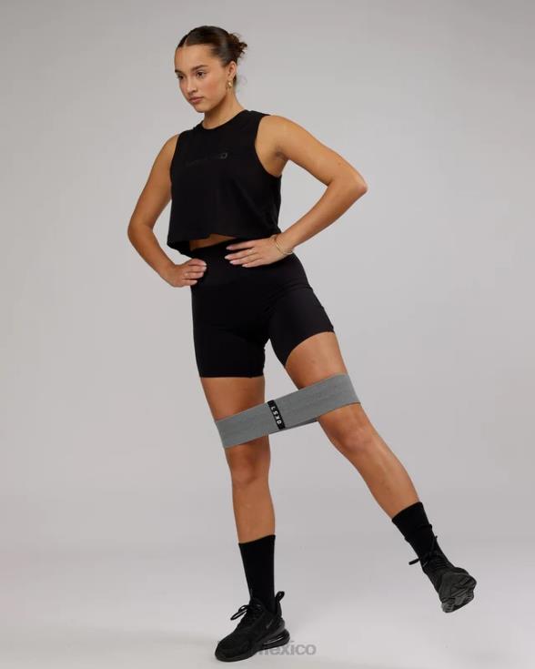 Camiseta sin mangas corta speedway flxcotton - negro mujer LSKD VP42D165 vestir