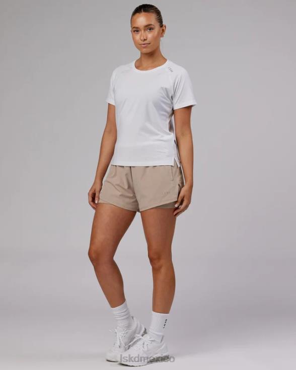 Realizar camiseta vaporflx - marga blanca mujer LSKD VP42D237 vestir