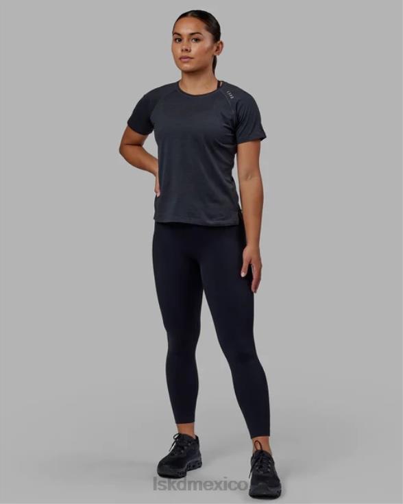 Realizar camiseta vaporflx - marga negra mujer LSKD VP42D234 vestir