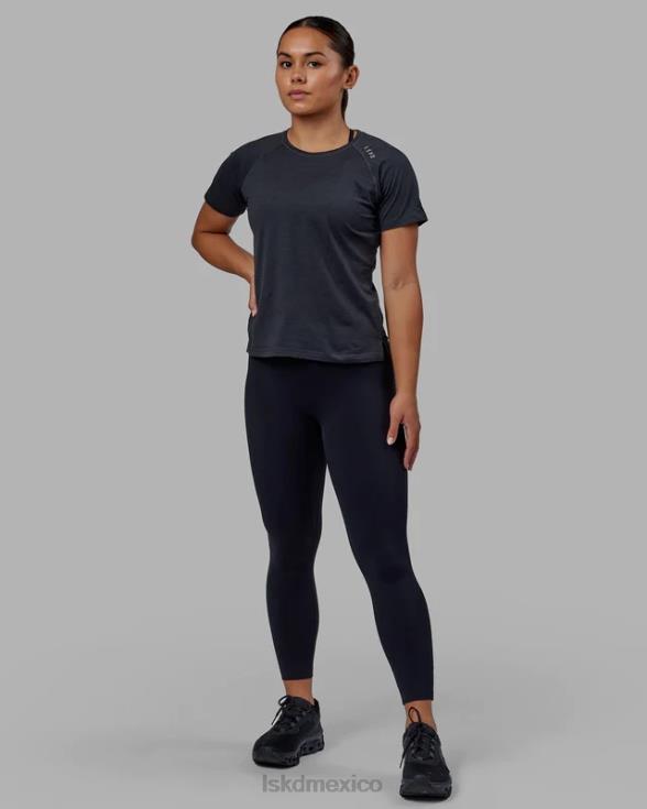 Realizar camiseta vaporflx - marga negra mujer LSKD VP42D234 vestir