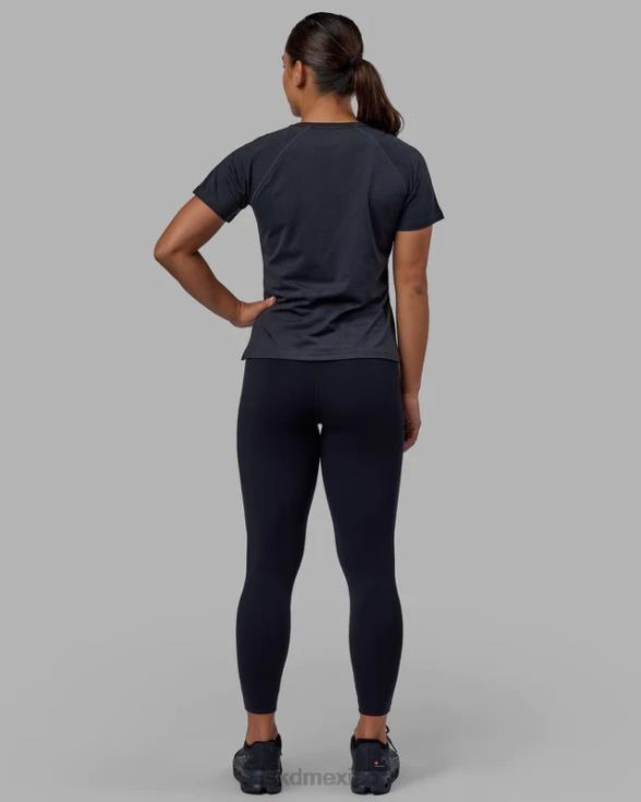 Realizar camiseta vaporflx - marga negra mujer LSKD VP42D234 vestir