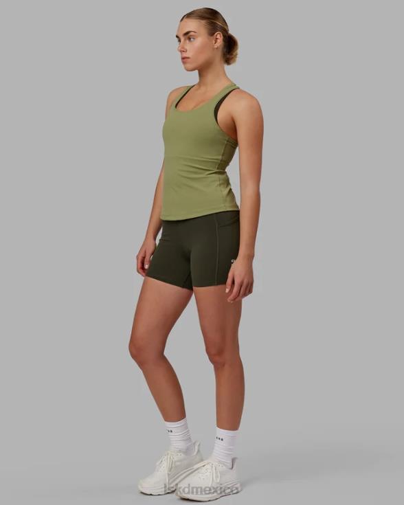 Tanque activo Lift Performance - Moss Stone mujer LSKD VP42D116 vestir