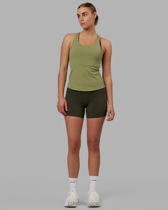 Tanque activo Lift Performance - Moss Stone mujer LSKD VP42D116 vestir