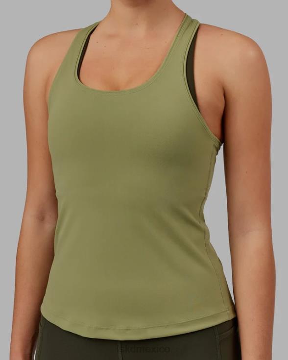 Tanque activo Lift Performance - Moss Stone mujer LSKD VP42D116 vestir