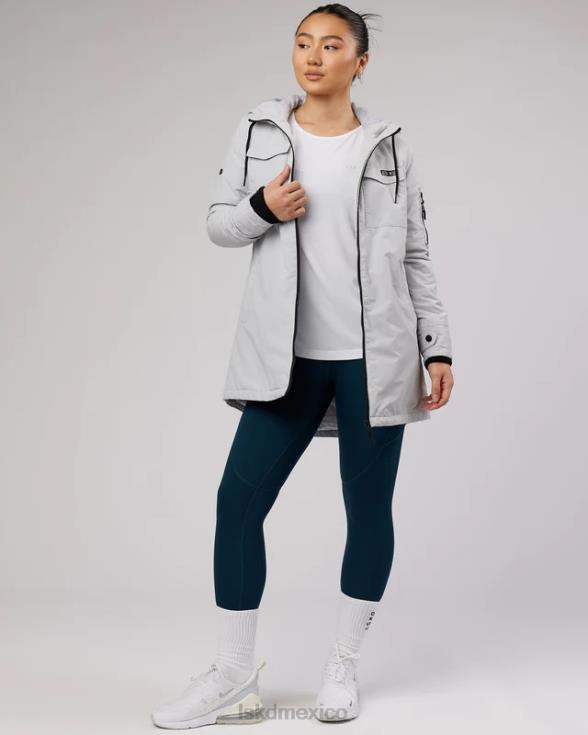 camiseta holgada de aire - blanco mujer LSKD VP42D325 vestir