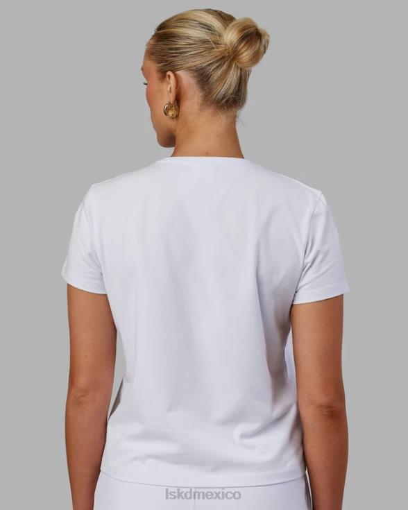 camiseta juntos - orgullo-blanco mujer LSKD VP42D251 vestir