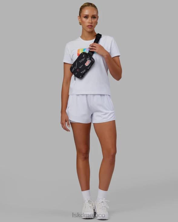 camiseta juntos - orgullo-blanco mujer LSKD VP42D251 vestir