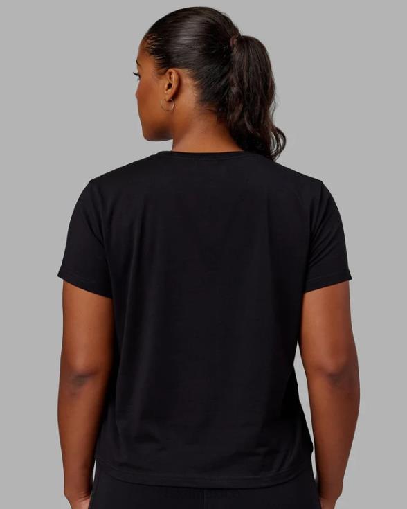 camiseta juntos - orgullo-negro mujer LSKD VP42D271 vestir