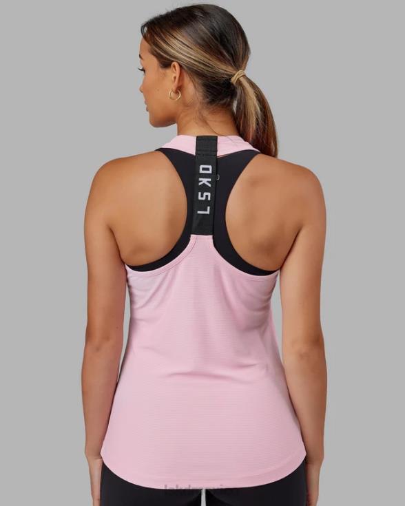 camiseta sin mangas sprint - rosa pétalo mujer LSKD VP42D153 vestir