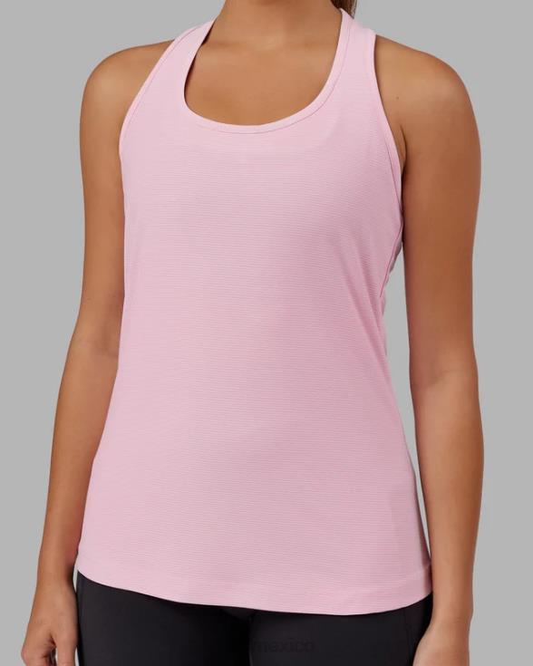 camiseta sin mangas sprint - rosa pétalo mujer LSKD VP42D153 vestir