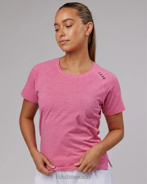 realizar camiseta vaporflx - magenta marga mujer LSKD VP42D327 vestir