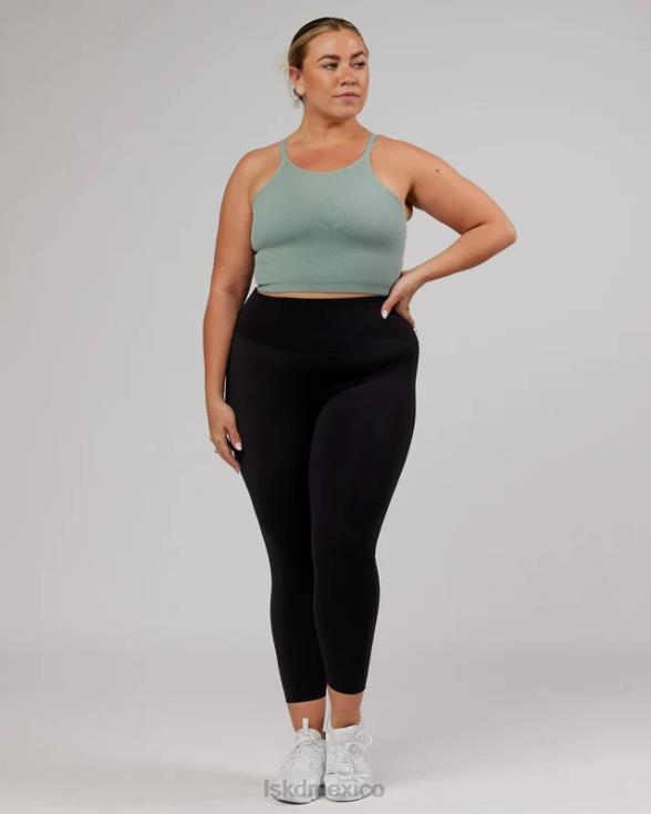 tanque acanalado de cultivo mínimo sin costuras - escarcha mujer LSKD VP42D199 vestir