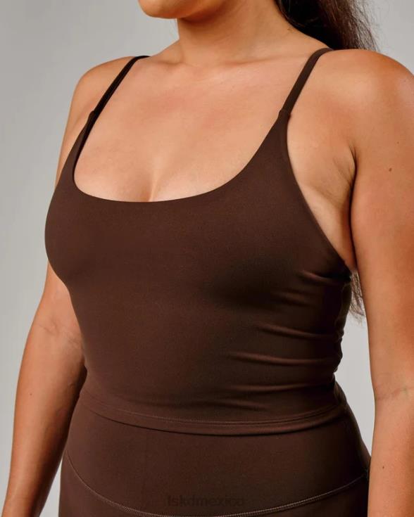 tanque activo elixir - chocolate mujer LSKD VP42D214 vestir