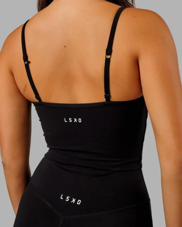 tanque activo elixir - negro mujer LSKD VP42D117 vestir
