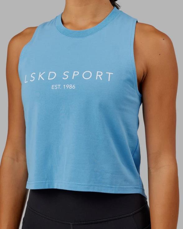 tanque de penalización - azul celeste mujer LSKD VP42D169 vestir