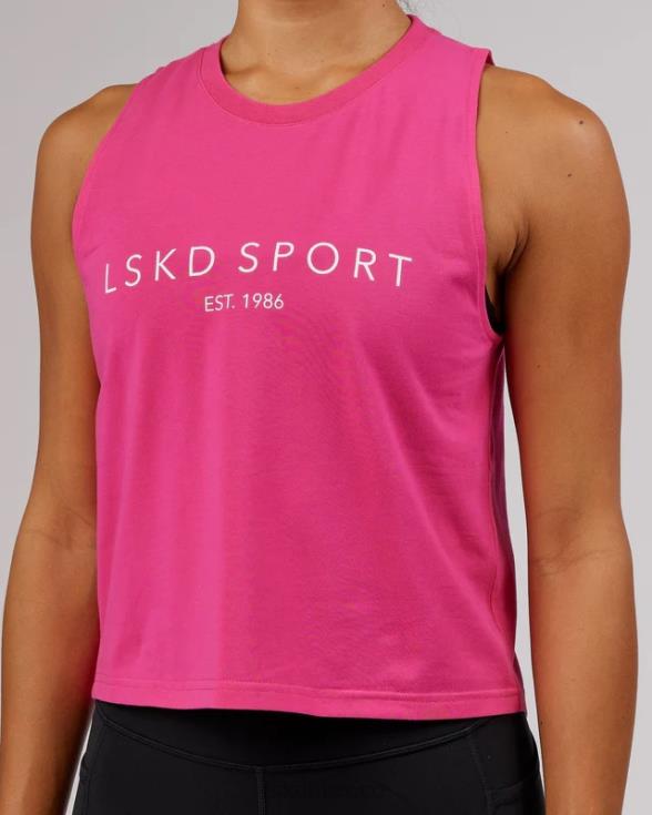 tanque de penalización - magenta mujer LSKD VP42D186 vestir