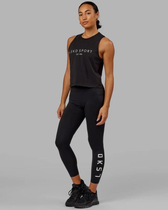 tanque de penalización - negro mujer LSKD VP42D174 vestir