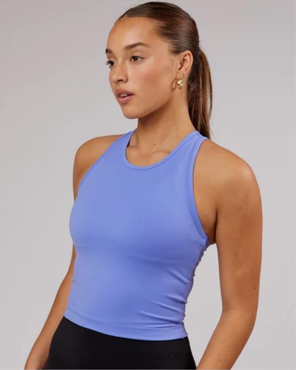 tanque de rendimiento de flujo - azul aciano mujer LSKD VP42D182 vestir