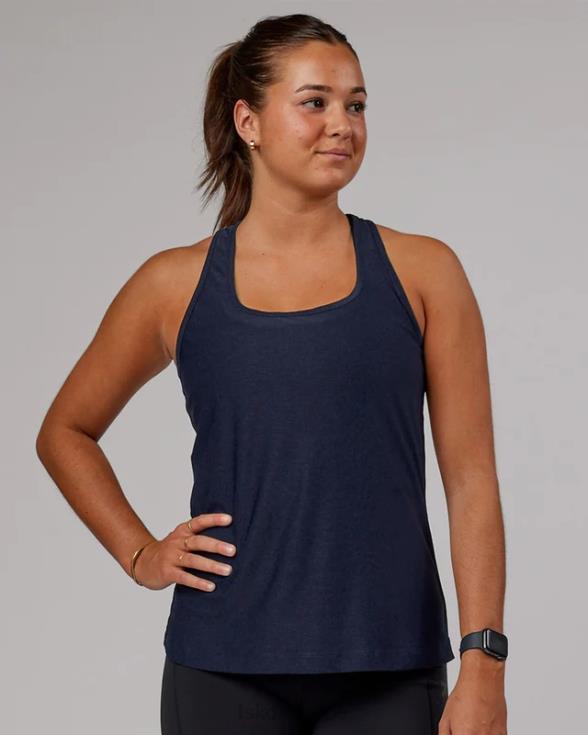 tanque de rendimiento freedom - azul marino mujer LSKD VP42D163 vestir