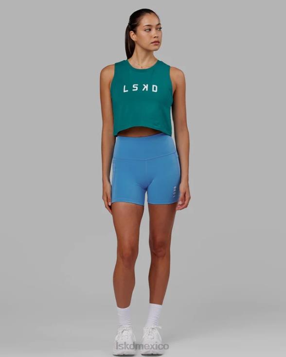 tanque ágil flxcotton - lago profundo mujer LSKD VP42D157 vestir