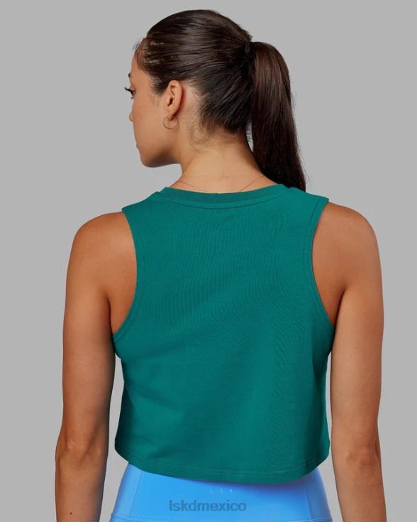 tanque ágil flxcotton - lago profundo mujer LSKD VP42D157 vestir