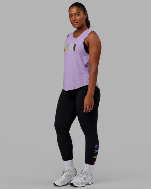 tanque luna - lila pálido orgullo mujer LSKD VP42D136 vestir