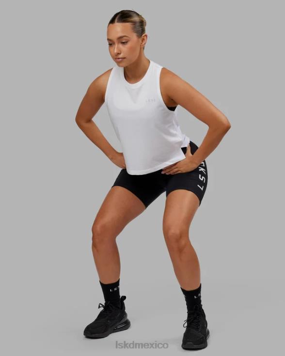 tanque pimaflx de lujo - blanco mujer LSKD VP42D177 vestir