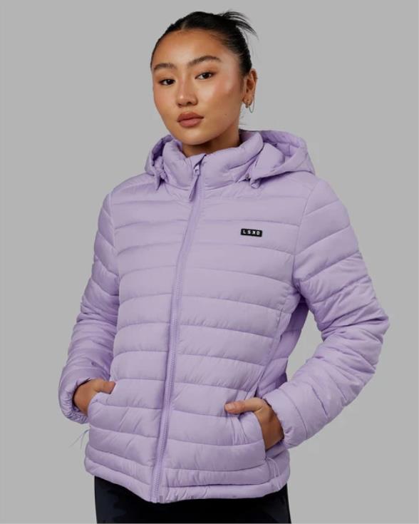 Chaqueta acolchada para todo el día - lila pálida mujer LSKD VP42D484 vestir