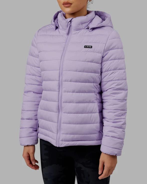 Chaqueta acolchada para todo el día - lila pálida mujer LSKD VP42D484 vestir