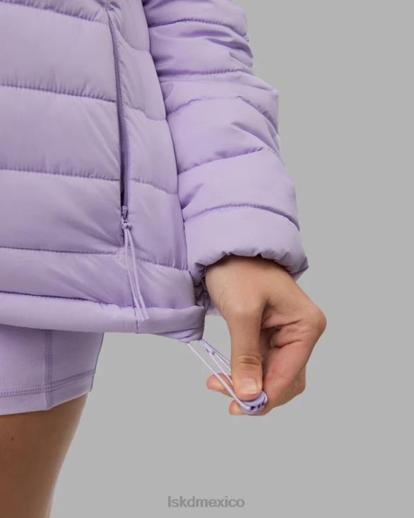 Chaqueta acolchada para todo el día - lila pálida mujer LSKD VP42D484 vestir