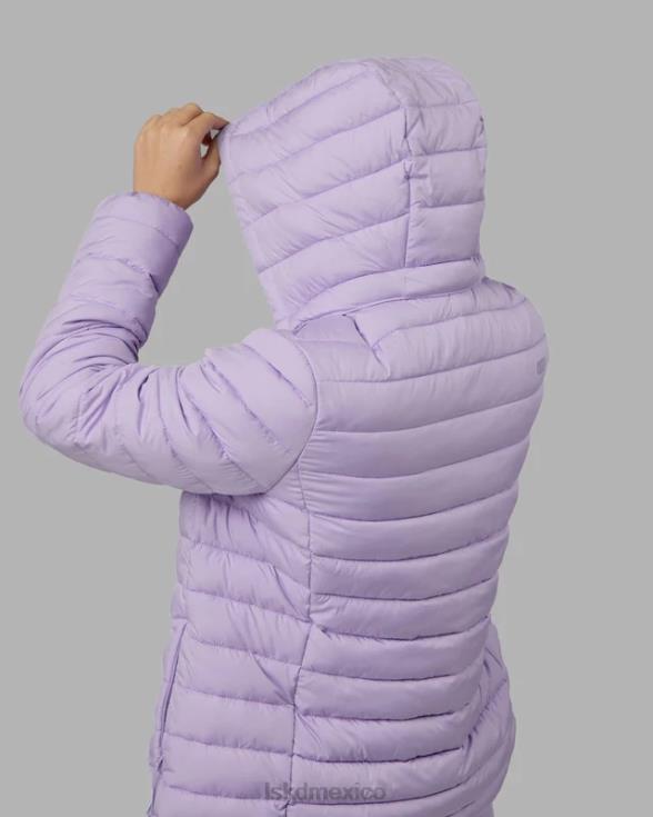 Chaqueta acolchada para todo el día - lila pálida mujer LSKD VP42D484 vestir