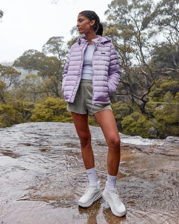 Chaqueta acolchada para todo el día - lila pálida mujer LSKD VP42D484 vestir