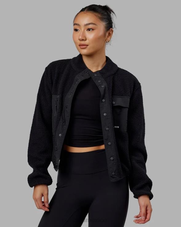 Chaqueta polar alpina - negro mujer LSKD VP42D463 vestir