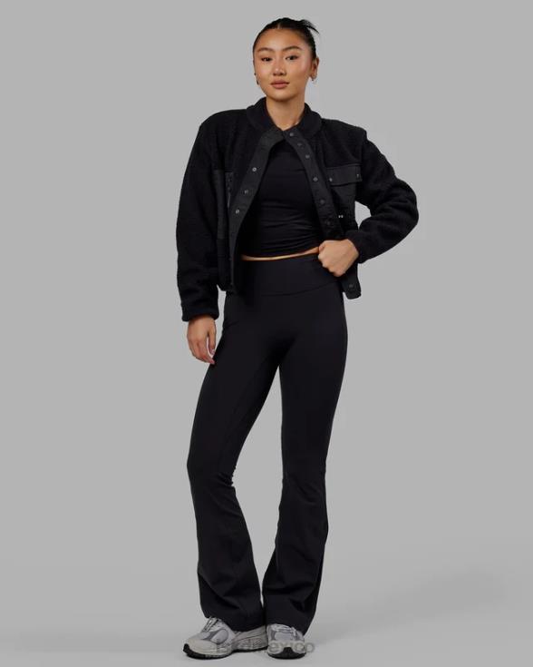 Chaqueta polar alpina - negro mujer LSKD VP42D463 vestir