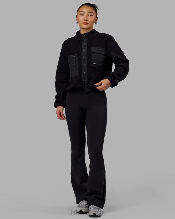 Chaqueta polar alpina - negro mujer LSKD VP42D463 vestir