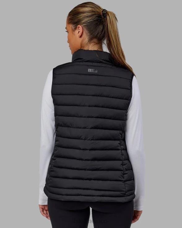 chaleco acolchado para todo el día - negro mujer LSKD VP42D483 vestir